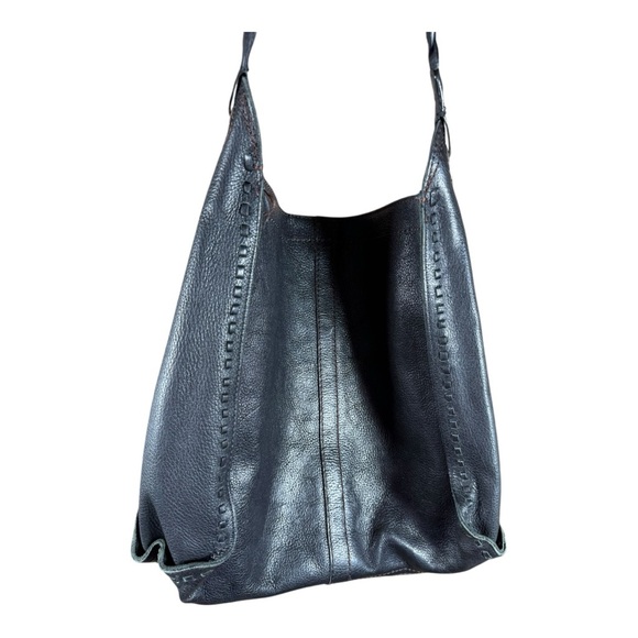 Lucky‎ Brand Black Leather Hobo Bag - Picture 2 of 9